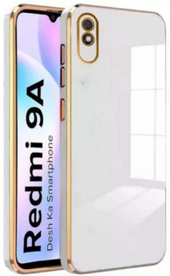 Bodycell Gold Plated - Θήκη Σιλικόνης Xiaomi Redmi 9A / 9AT / 9i - White