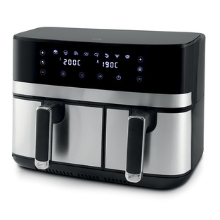 LiFE IN SYNC Double Air Fryer 8.6L, 2700W