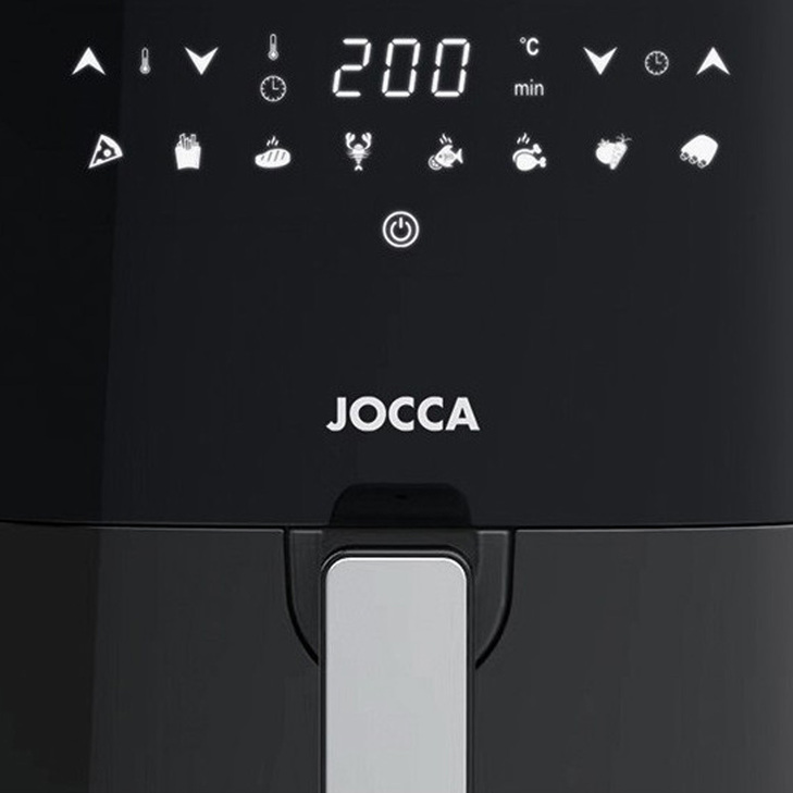 JOCCA DIGITAL AIR FRYER 5L 1450W BLACK J-2720