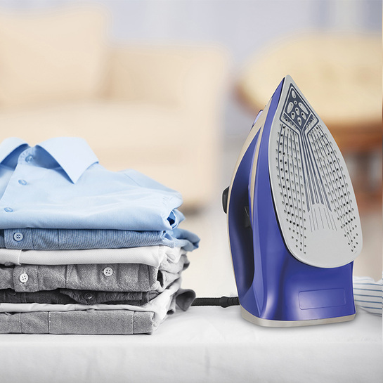 LIFE INDIGO GOLD Ατμοσίδερο με πλάκα κεραμικής επίστρωσης, 3000W.