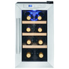 PROFI COOK PC-WK 1233 Συντηρητής κρασιών χωρητικότητας 8 μπουκαλιών (23L) σε μαύρο/ασημί χρώμα, 21.7W.
