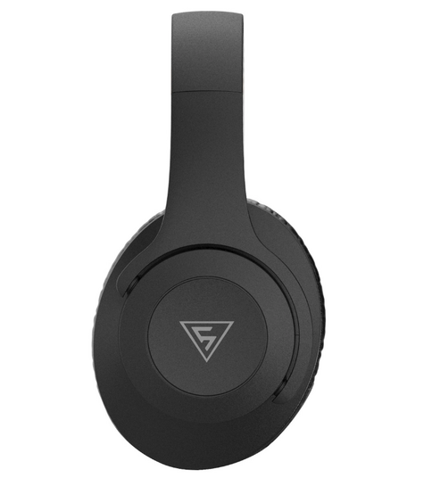 DOQAUS headphones DESIGN 2, ασύρματα & ενσύρματα, Φ40mm, 600mAh, μαύρα