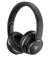 DOQAUS headphones DESIGN 3, ασύρματα & ενσύρματα, Φ40mm, 600mAh, μαύρα