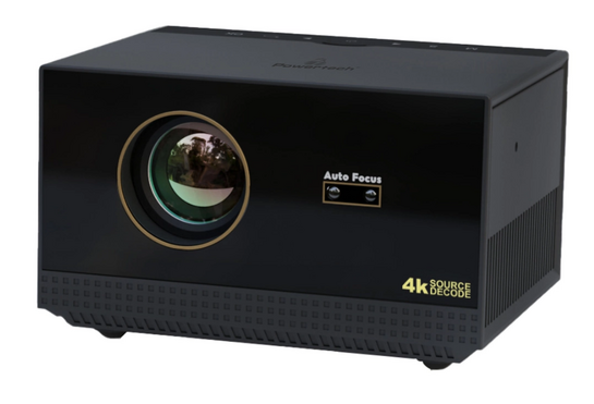 POWERTECH smart βιντεοπροβολέας PT-1243, 1080p, Android, WiFi, μαύρος