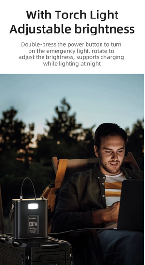 USAMS σταθμός φόρτισης USAMS-ST, καλώδιο, 5 έξοδοι, 130W 80000mAh, μαύρο