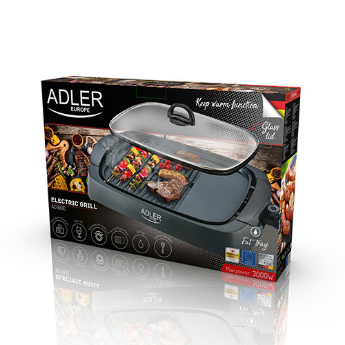 ADLER ELECTRIC GRILL AD6610
