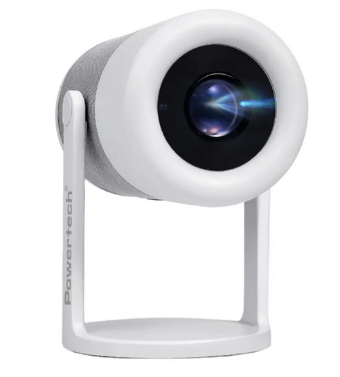 POWERTECH smart βιντεοπροβολέας PT-1305, 1080p, WiFi, Android, 170 ANSI lumens, λευκός