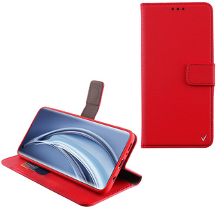 VOLTE-TEL ΘΗΚΗ XIAOMI MI 10 5G 6.67" ALLURE MAGNET BOOK STAND CLIP RED