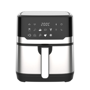 JOCCA DIGITAL AIR FRYER 6.5L SILVER