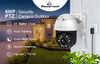 POWERTECH smart κάμερα PT-1086, 4MP, 4x digital zoom, Wi-Fi, PTZ, IP65