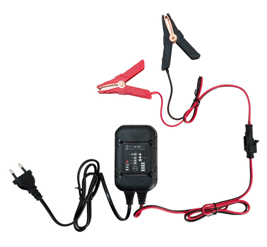 BYGD φορτιστής & συντηρητής μπαταρίας αυτοκινήτου S2000, 6-12V/2A