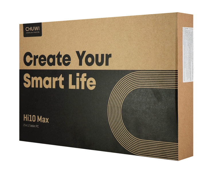 CHUWI tablet Hi10 Max με πληκτρολόγιο/στυλό αφής/θήκη, 12.9", 12/512GB, Windows 11 Home, 4800mAh, γκρι