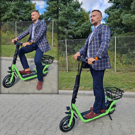 MANTA ELECTRIC SCOOTER FLINSTON 10' 250W LG BATTERY MES1001H