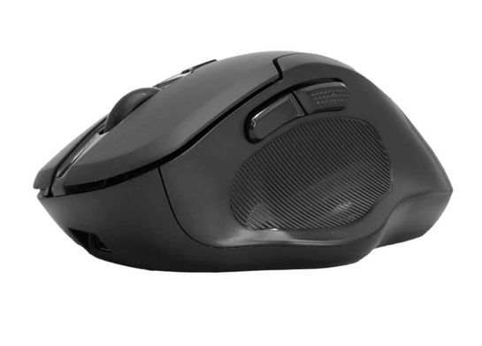 POWERTECH ασύρματο ποντίκι PT-1288, USB δέκτης, έως 1600DPI, 400mAh, μαύρο