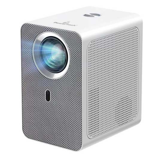 POWERTECH smart βιντεοπροβολέας PT-1306, 1080p, WiFi, 250 ANSI lumens, λευκός