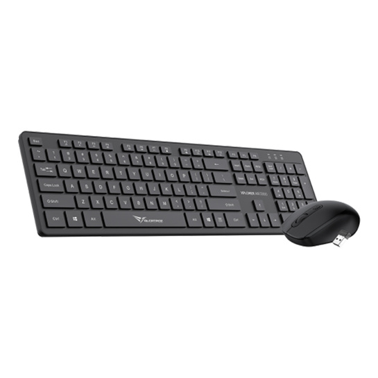 ALCATROZ SILENT WIRELESS 2.4G KEYBOARD & MOUSE 1600DPI BLACK