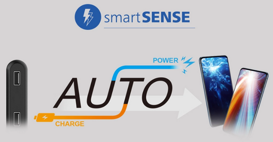 SILICON POWER power bank GP15, 10000mAh, 2x USB output, 2.1A, μαύρο