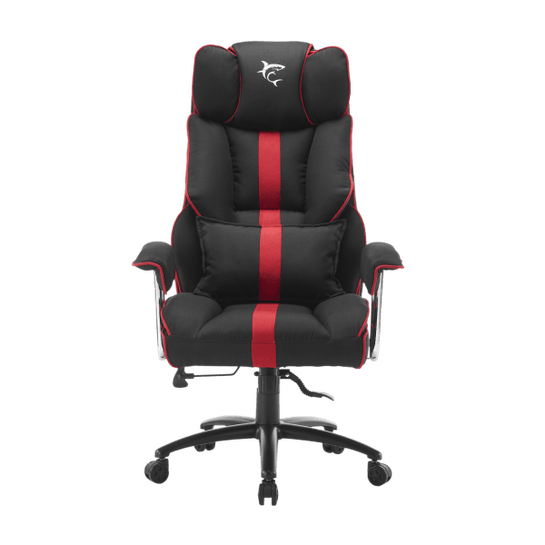 WHITE SHARK EXTRA SOFT GAMING CHAIR BLACK-RED LE MANS