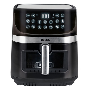 JOCCA DIGITAL FRYER 9L DOBLE RESISTANCE AND VENTANA 2200W BLACK