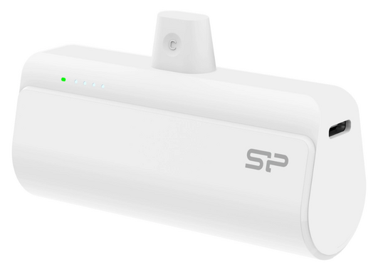 SILICON POWER power bank QD50, USB-C, 5000mAh, 20W PD, λευκό