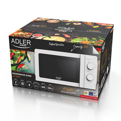 ADLER OVEN MICROWAVE 20L AD6205