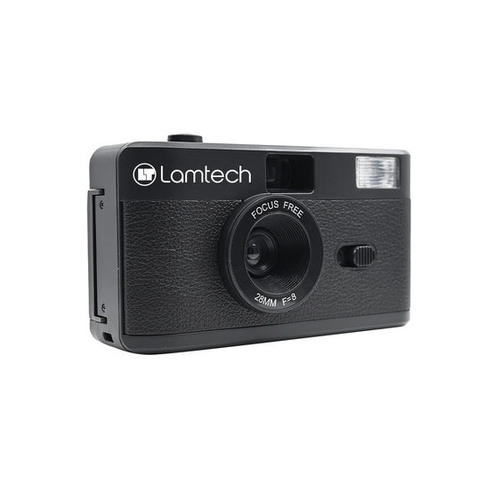 LAMTECH 35mm REUSABLE FILM CAMERA WITH FLASH BLACK LAM981036