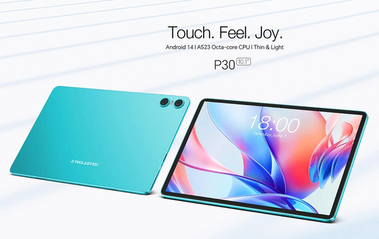 TECLAST tablet P30, 10.1", 4/64GB, Android 14, 6000mAh, μπλε