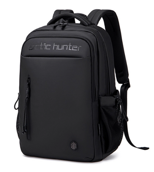 ARCTIC HUNTER τσάντα πλάτης B00534 με θήκη laptop 15.6", 21L, μαύρη