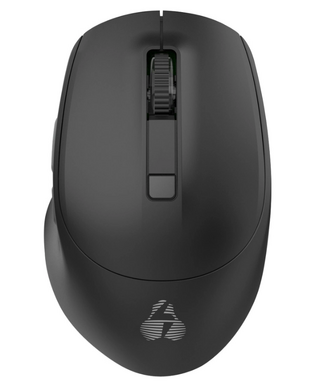 POWERTECH wireless mouse PT-1164, 2.4GHz & Bluetooth, 1600DPI, black