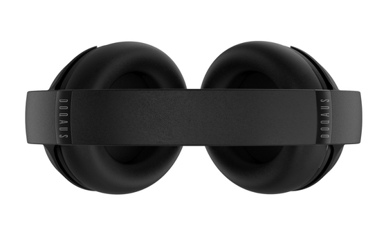 DOQAUS headphones FOCUS 5, ασύρματα & ενσύρματα, Φ40mm, 1000mAh, μαύρα