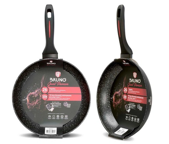 BRUNO τηγάνι Granit Premium BRN-0113 με αντικολλητική επίστρωση, 26cm
