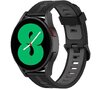 Λουράκι (22mm) Huawei Watch GT 2 46mm / GT 2 Pro / GT 3 Pro 46mm / Ultimate / Xiaomi Watch S1 Techsuit Watchband W002 Σιλικόνης - Black