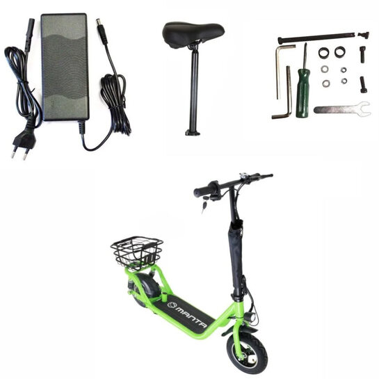 MANTA ELECTRIC SCOOTER FLINSTON 10' 250W LG BATTERY MES1001H