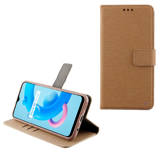 VOLTE-TEL ΘΗΚΗ REALME C11 2021 6.52" ALLURE MAGNET BOOK STAND CLIP GOLD