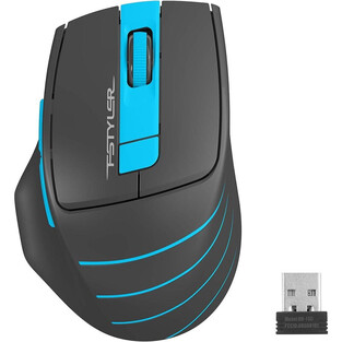 WIRELESS MOUSE A4Tech FG30 2000 DPI, BLUE/GRAY
