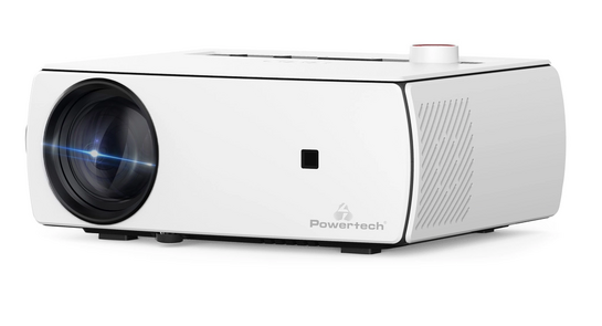 POWERTECH LED βιντεοπροβολέας PT-1158, Full HD, λευκός