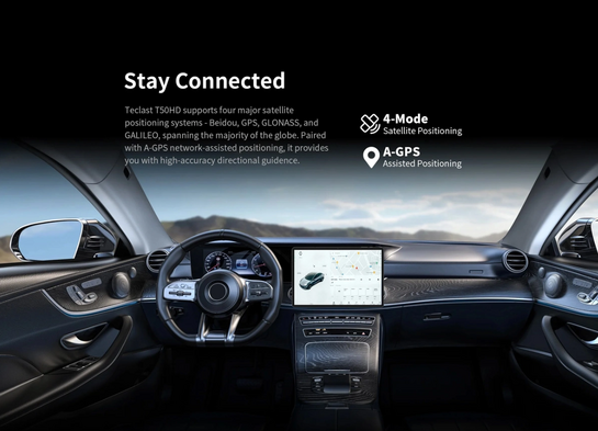 TECLAST tablet T50HD, 11" HD, 6/256GB, Android 14, 4G, 8000mAh, γκρι