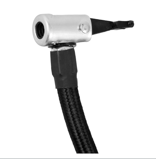 ALCA τρόμπα ποδιού 201200 με μανόμετρο, 100PSI, μπλε