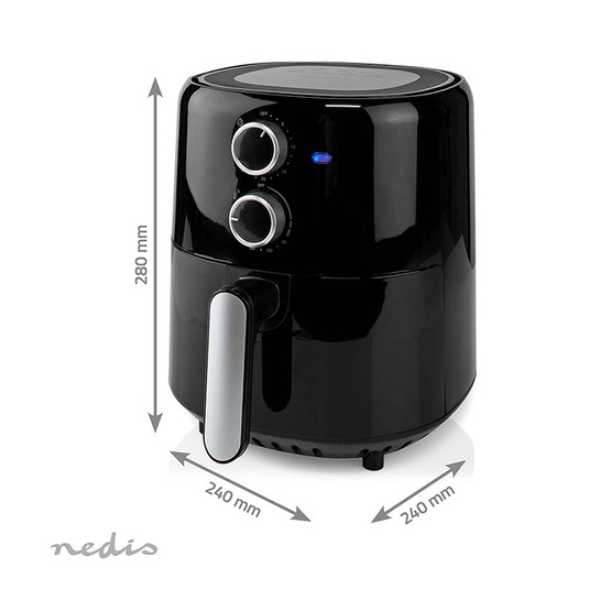NEDIS KAAF130BK Φριτέζα αέρος 3.0L, 1500W.