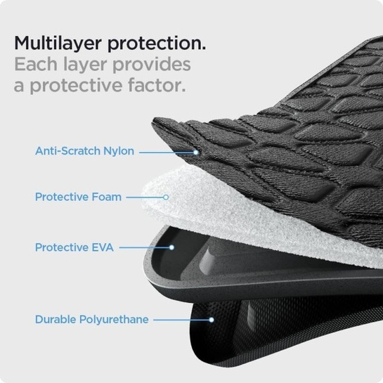 SPIGEN RUGGED ARMOR POUCH PRO for LAPTOP 15-16 black