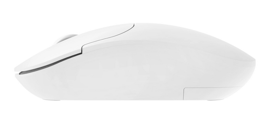 POWERTECH ασύρματο ποντίκι PT-1184, USB δέκτης, 1000DPI, λευκό