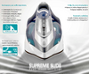 BRUNO σίδερο ατμού Supreme Slide BRN-0146 με κεραμική πλάκα, 3000W