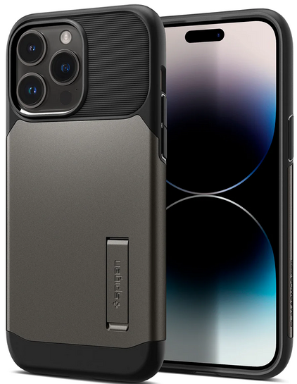 Spigen Slim Armor MagFit Θήκη MagSafe Apple iPhone 14 Pro - Gunmetal