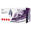 LIFE Silky Purple Ατμοσίδερο με πλάκα κεραμικής επίστρωσης, 2400W.