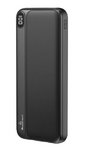 POWERTECH power bank PT-1063 10000mAh, 3x output, PD & QC, 22.5W, μαύρο