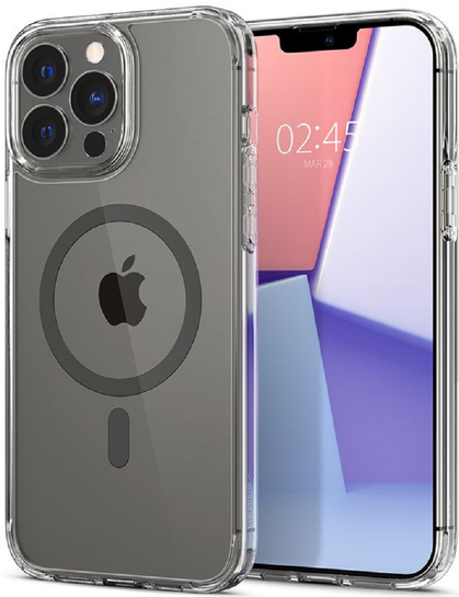 Spigen Crystal Hybrid MagFit - MagSafe Θήκη Apple iPhone 13 Pro Max - Graphite