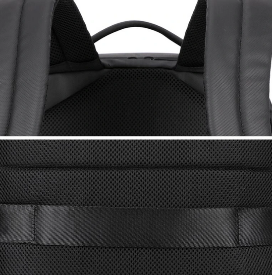 ARCTIC HUNTER τσάντα πλάτης 1500346 με θήκη laptop 15.6", 15L, μαύρη