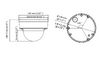 HIKVISION HIWATCH υβριδική κάμερα HWT-D320-VF, 2.8-12mm, 2MP, IP66, IK10