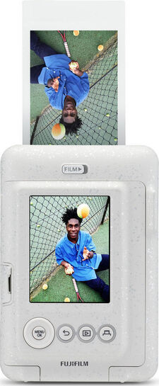 Fujifilm Instax Mini Liplay instant camera stone white