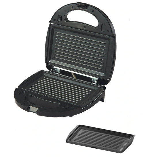 BRUNO Τοστιέρα BRN-0024, με αποσπώμενες πλάκες, αντικολλητική, 750w